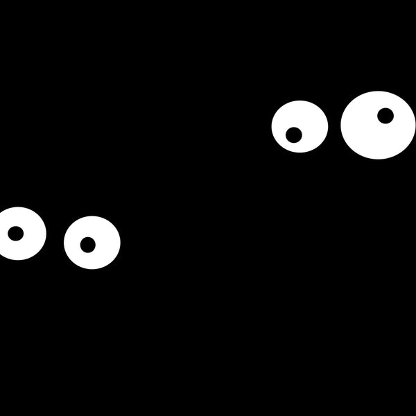 we're in the dark