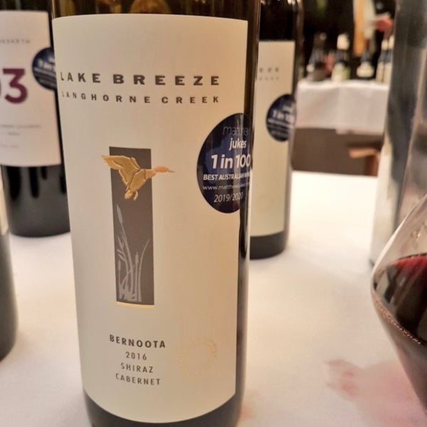 Bernoota in top 100 Best Aussie Wines in the UK
