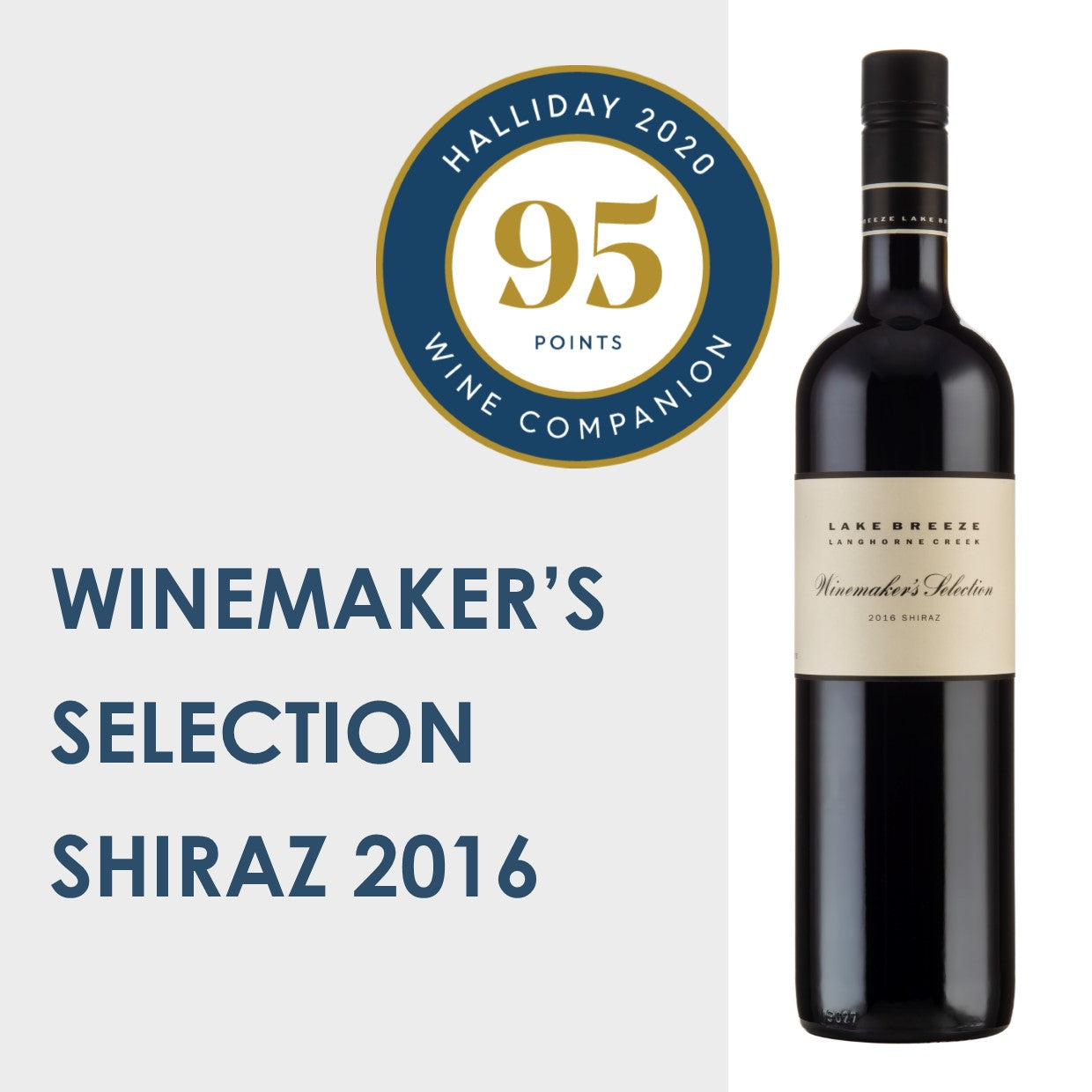 Winemaker's Selection Shiraz  |  95 pts