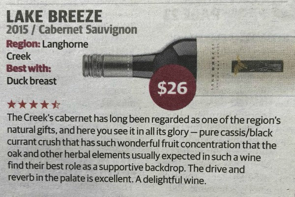 Cabernet ... in all its glory