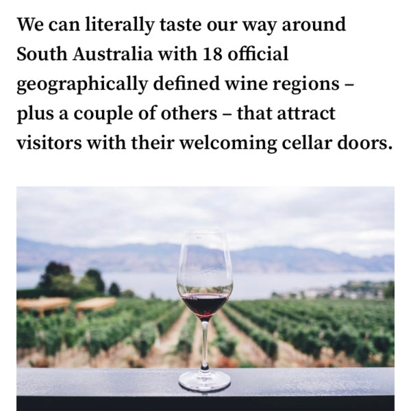 around sa in 20 wines  |  sa life